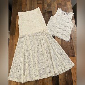 2 Piece Lace Set